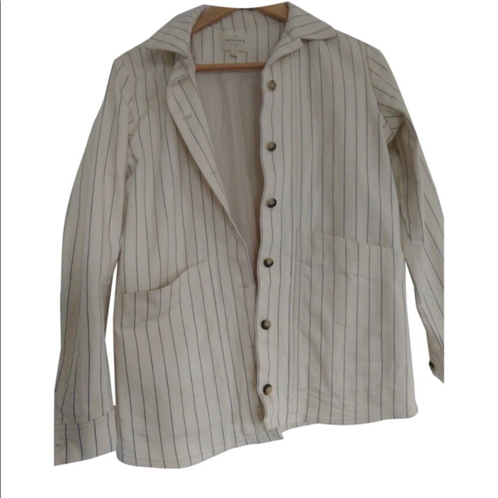 Sézane Will Jacket Striped XS